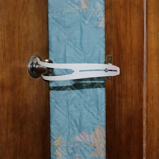 Дверная защелка для кошек Гибкая регулируемая альтернатива дверям для кошек, позволяющая держать собак подальше от кошачьих туалетов и продуктов питания для дома