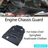 For Indian Chief Springfield Dark Horse 2016-2024 Motorcycle Skid Plate Engine Chassis Guard Cover Base Mud Guard Fender Cover