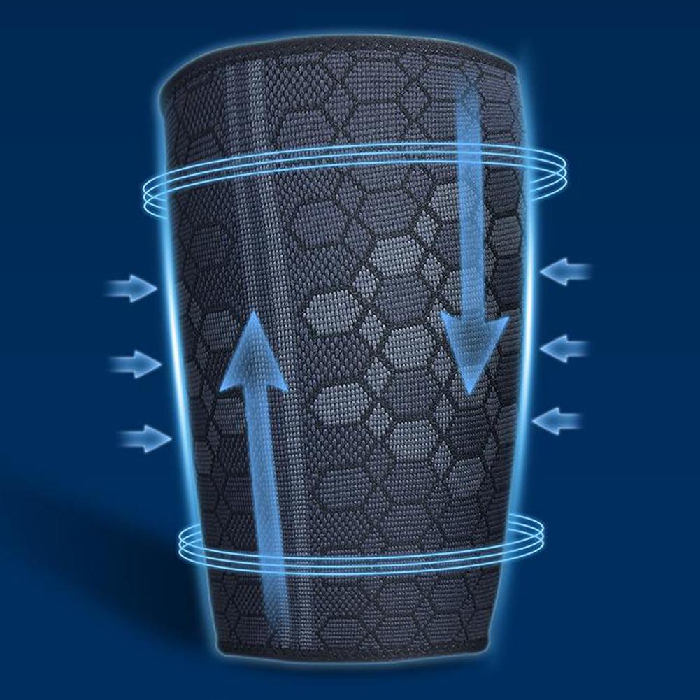 1 шт. Компрессионные рукава на бедро Защита и поддержка суставов для бега, спорта, облегчения боли в ногах, бандаж для ног для мужчин и женщин