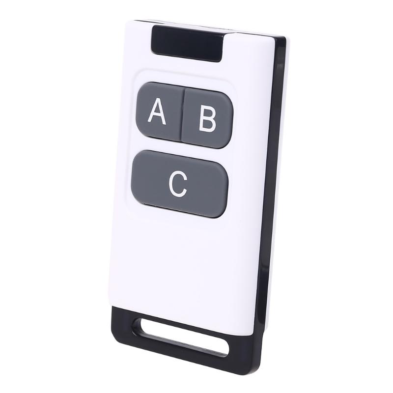 433 МГц 220 В 2-канальный приемник RF передатчик беспроводной пульт дистанционного управления h для гаражных ворот вперед и назад