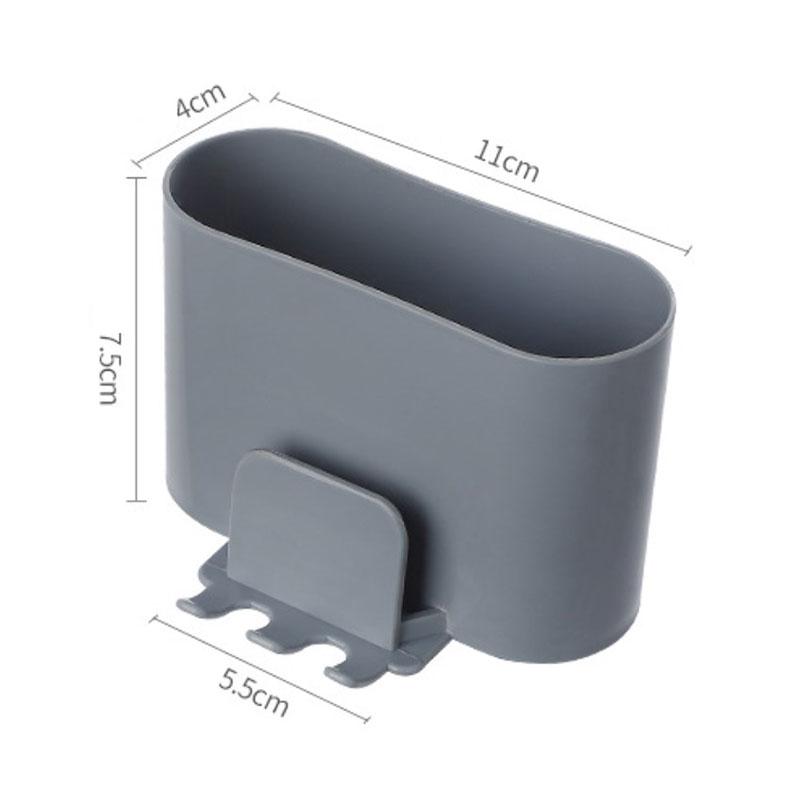 Держатель для зубных щеток, настенный, без сверления, стойка для бритвы, зубной пасты, стакана для полоскания рта KTY