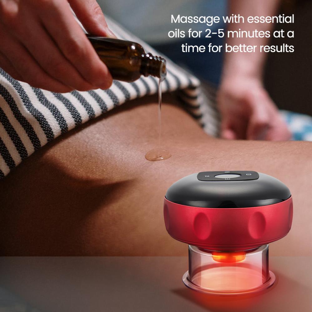 Electric Vacuum Cupping Massage Body Cups Anti-Cellulite Therapy Massager for Body Electric Guasha Scraping Fat Burning Slimming