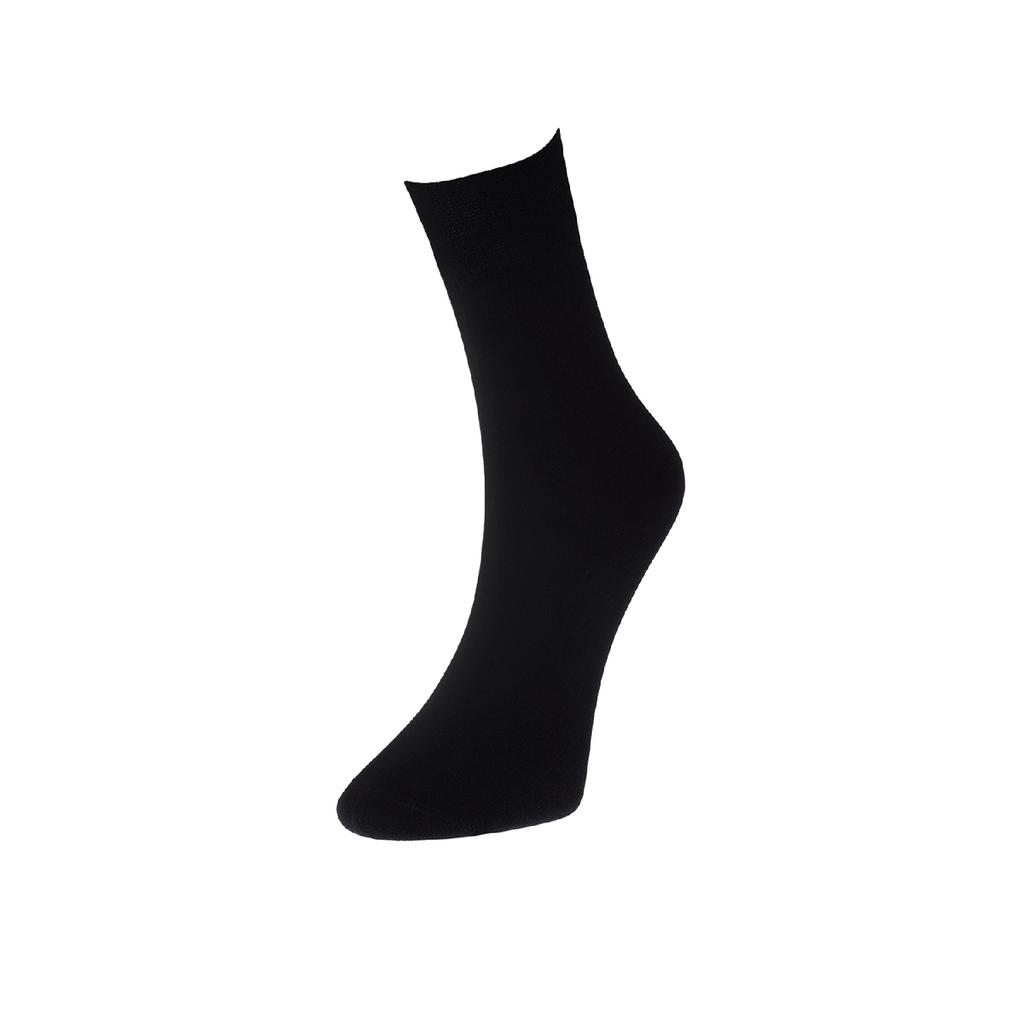 Набор из 5 трикотажных носков унисекс из бамбука черного цвета Thmaw24co00027