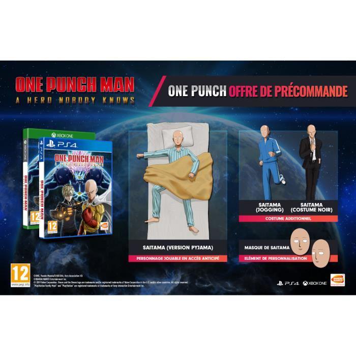 One Punch Man : A Hero Nobody Knows Jeu Xbox One
