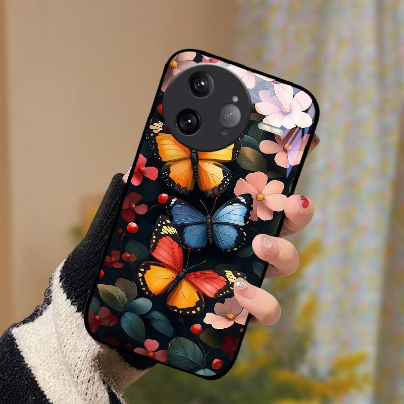 Для Xiaomi POCO F7 Ultra Чехол Модный Роскошный Защита Камеры Закаленное Стекло Задняя Крышка Для POCO F7 Ultra 24122RKC7G Чехол Coque