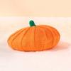 Painter Hat Pumpkin Beret Orange Parent-Child Hat Fashion Knitted Hat  Kids