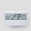 Прозрачный тихий будильник Nordic с индикацией погоды и температуры для спальни