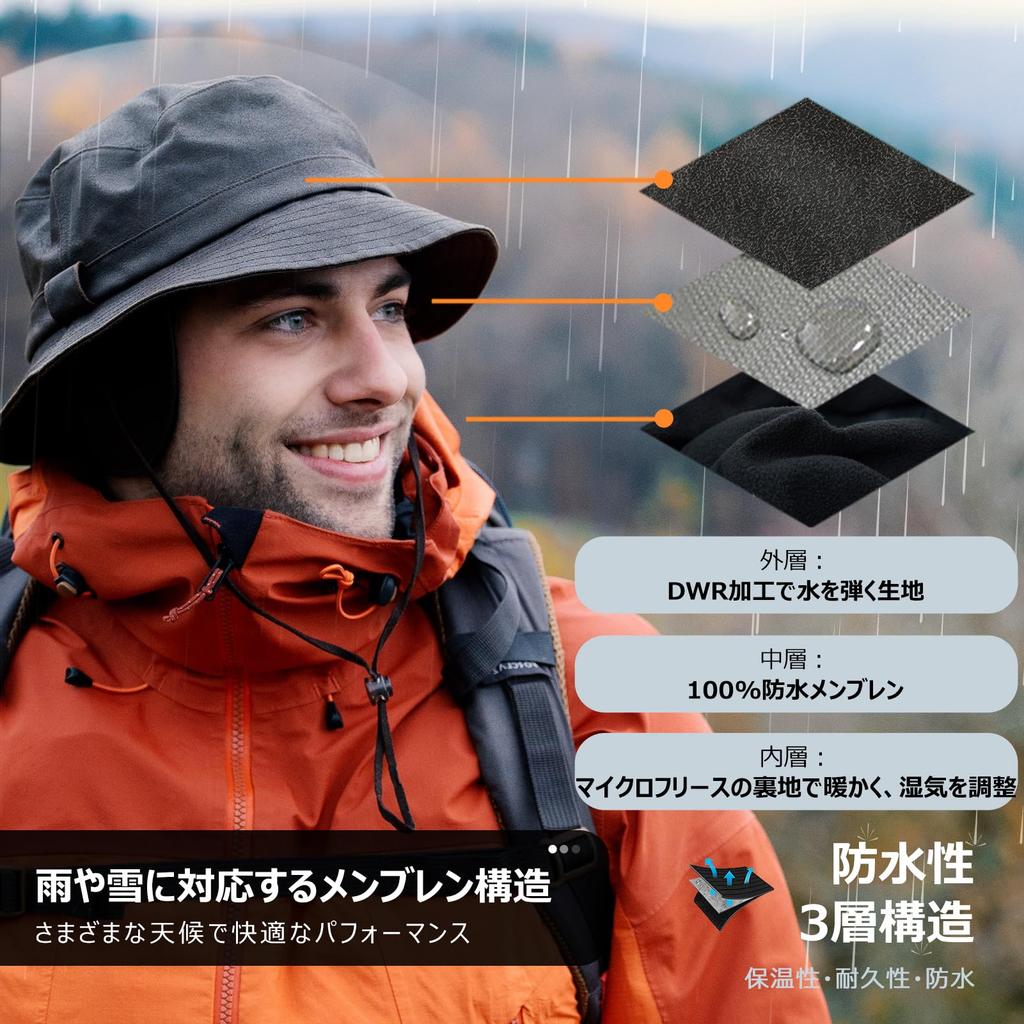 Large Size Bucket Stylish Sun Wide Brim UV Mountain UV Protection XXL [TOP-EX] Hat, Hat, Men's Hat, Autumn/winter Hat, Hat, Protection, Outdoor,