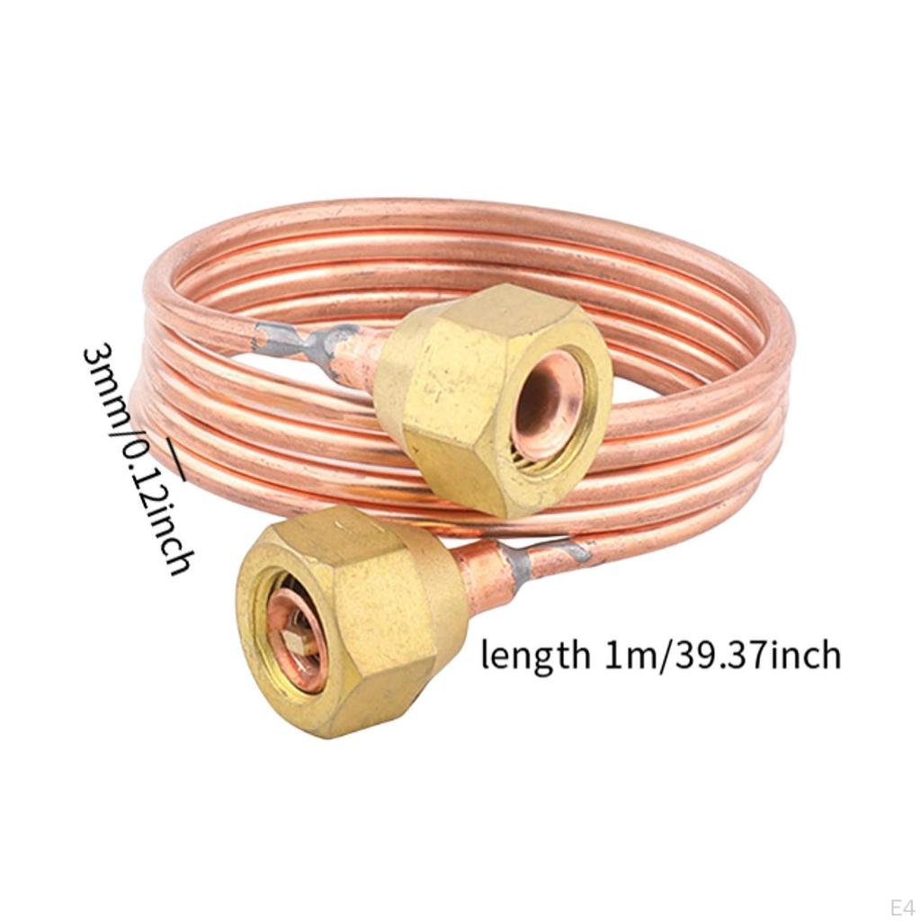 Трубка для кондиционера холодильника Медная капиллярная Сделай сам Компактные змеевиковые трубки для