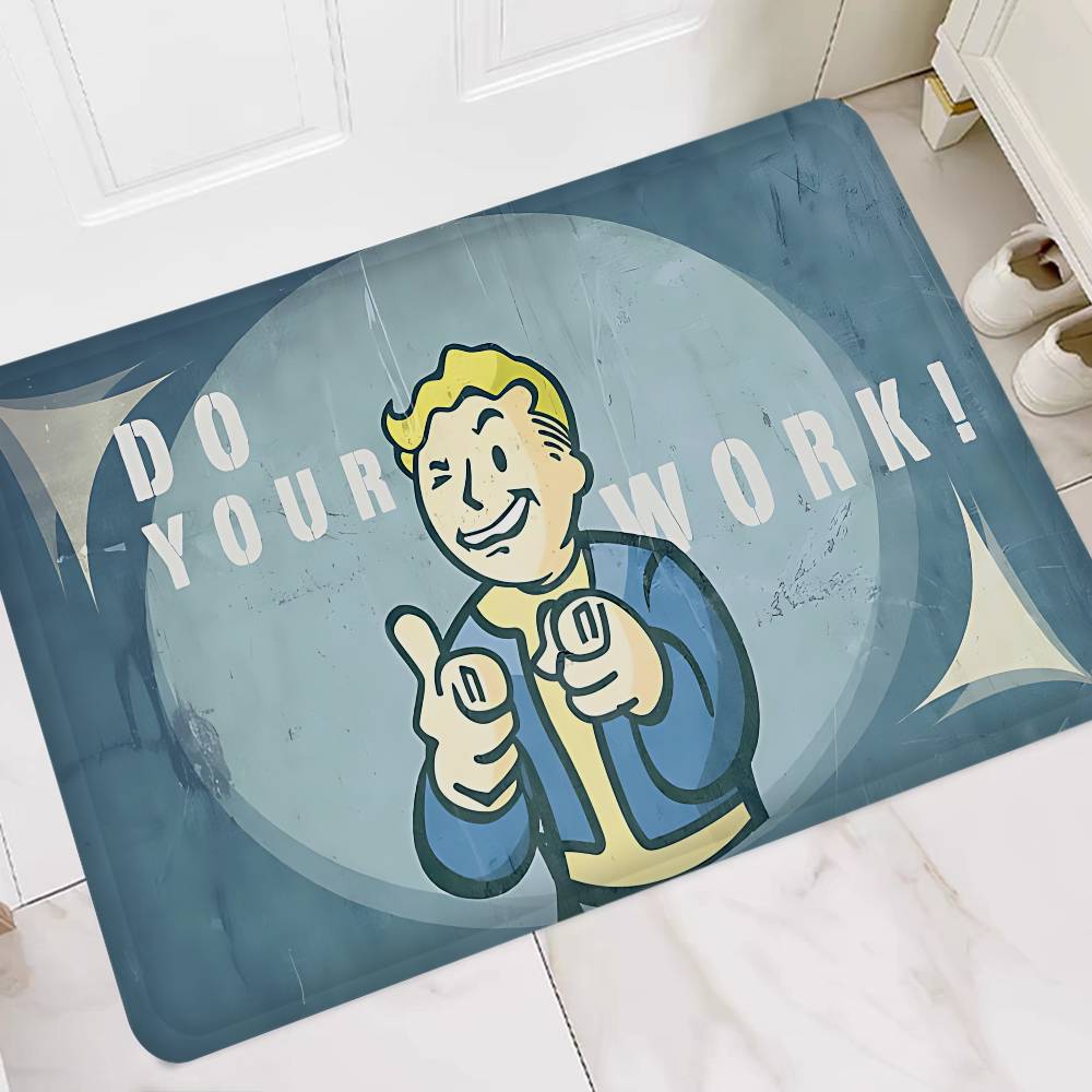 Игровой сейф Tec F-Fallout Коврики для комнаты Противоскользящие Впитывающие воду Длинная полоса Подушка Коврик для спальни Бытовые ковры
