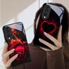 Яркая Пламенная Роза Для Honor Magic 4 5 6 Pro 7 X6 X9c X9 X6b X8 X9b X5b X8b 30 Pro+ 50 Pro 70 90 200 Lite Стеклянный Чехол Для Телефона