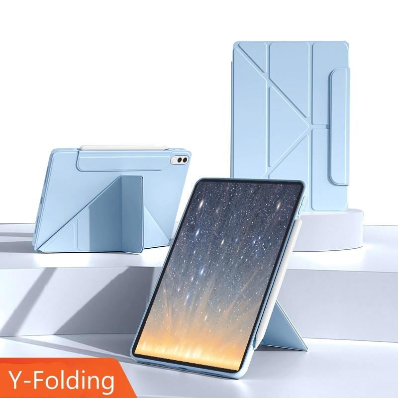 For Lenovo Xiaoxin Pad Pro GT 11.1"2025 Cover Multi-Folding PU Leaher Soft Back Stand for Xiaoxin Pad Pro GT Tb710fu Tablet Case