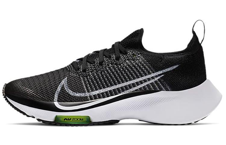 Nike Air Zoom Tempo Flyknit 'Черный Белый Вольт' Gs CJ2102-001