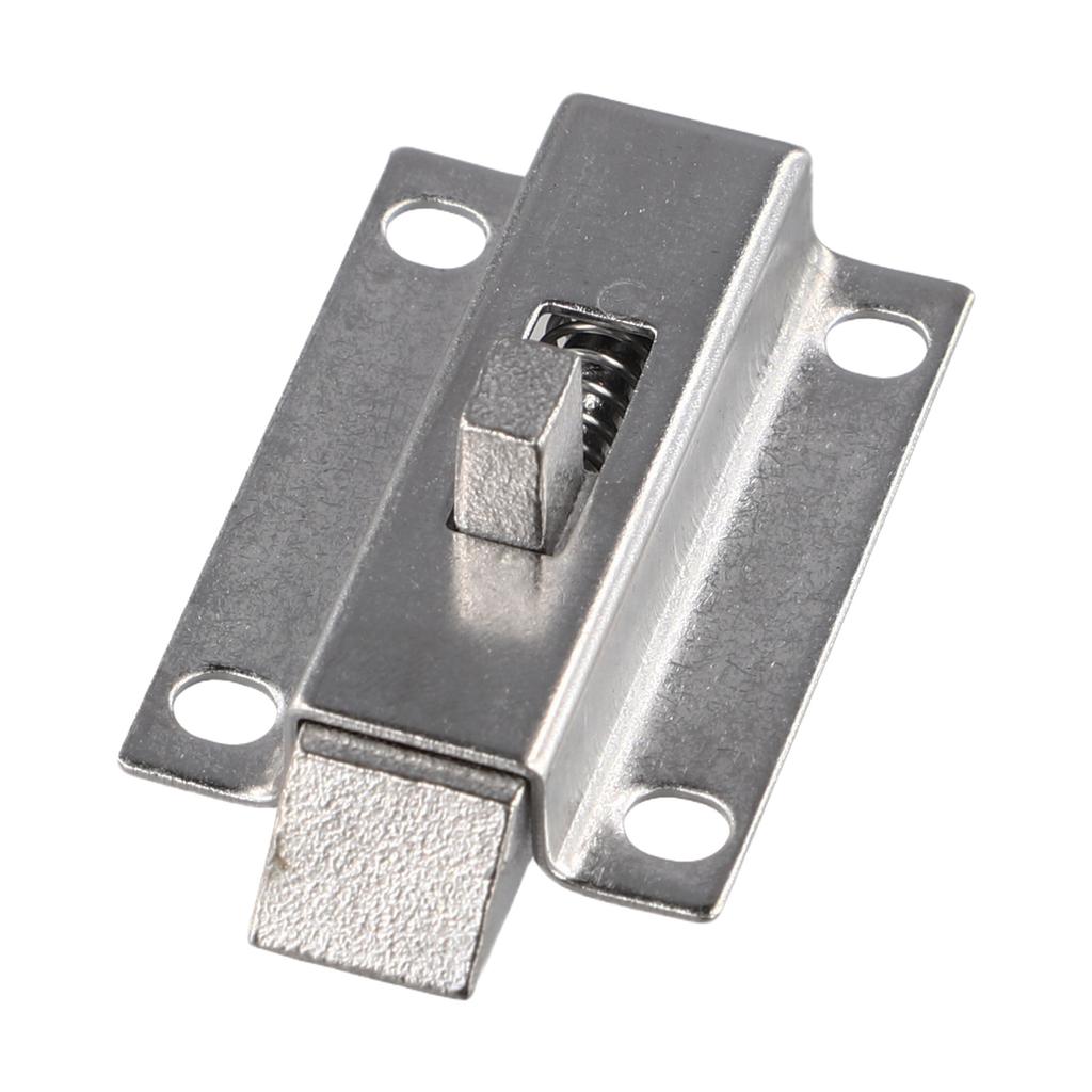 Stainless Steel Automatic Spring Latch Lock Toilet Door Buckle Bolt Anti-theft Wooden Door Latch 50mm/2 Inch Spring Bounce Lock