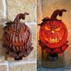 Pumpkin Night Light Spooky Halloween LED Lighted Pumpkin for Halloween Bedroom Living Room Home Decor