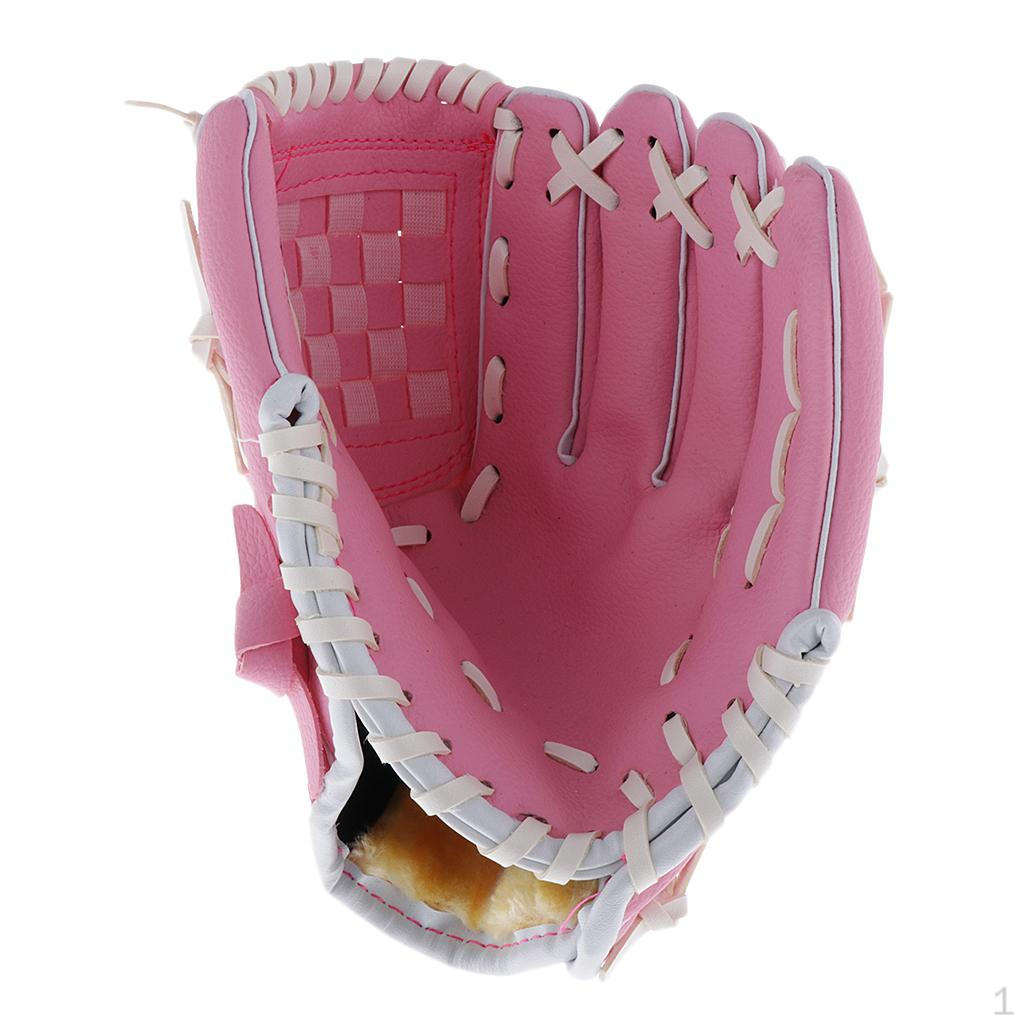 Baseball Softball Gloves PU Leather for Youth Right-Handed Thrower