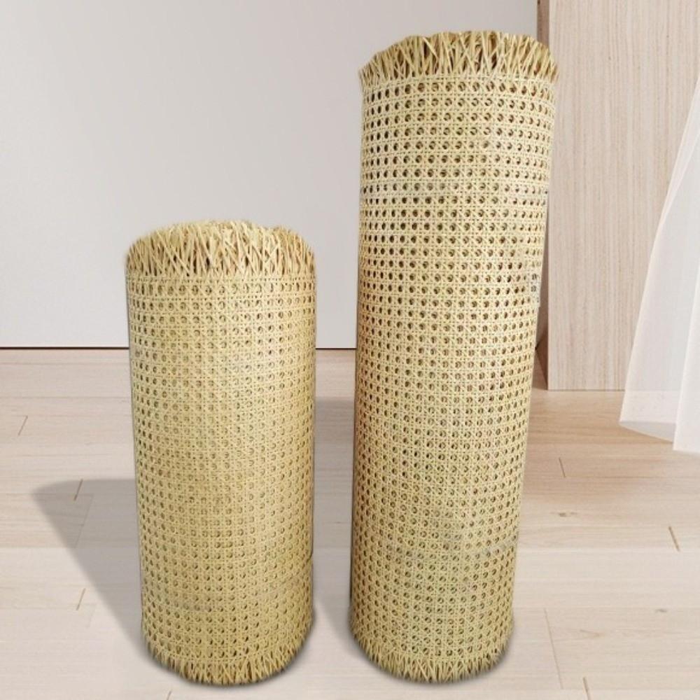 Octagonal Weave Rattan Webbing Roll 35-40cm Woven Net Rattan Imitation Rattan Webbing  Chair Repair