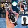 SFX1  Car Remote Key Case Cover Shell For Mercedes Benz C S Class W223 W206 Maybach S400 S450 S500 Protector Fob Bag Accessories