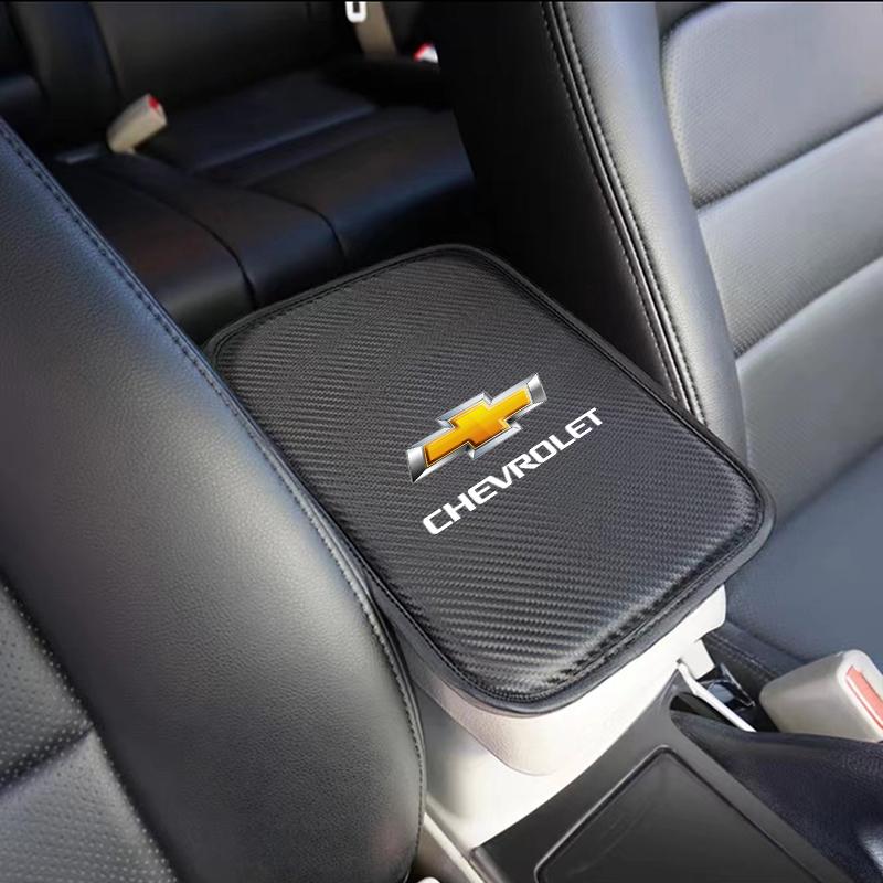 Коврики в ящик подлокотника автомобиля, кожаные накладки на центральную консоль, аксессуары для Chevrolet Cruze Malibu Sail Spark Captiva Equinox Trax AVEO Lova