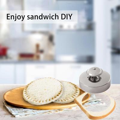 Нержавеющая сталь DIY сэндвич-резак резак и герметик круглые инструменты для выпечки гамбургеров форма для герметика Uncrustables Maker