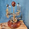 25.4 Cm Orrery Luxury Home Decor Solar System Model Gift for Dad, Housewarming Gift, Tellurion, Functional Decor Masterpiece