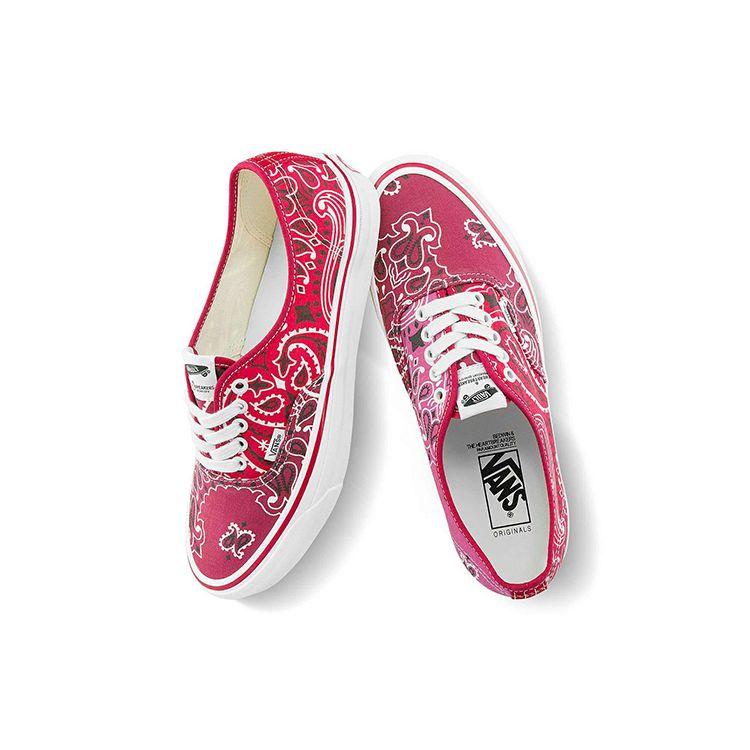 Bedwin & The Heartbreakers x Vans Authentic Pack Bandana - Мульти C Унисекс Кроссовки Красный Мультиколор-C VN0A4BV99RA