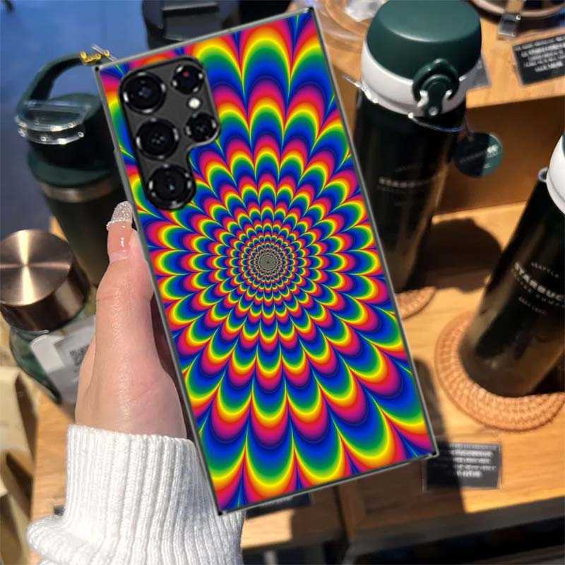Chaotic Hypnosis Cases Phone Case for Samsung Galaxy S26 Ultra S25 Edge S24 S23 FE S21 Plus S20 S22 S10 Cover TPU Capa Shell Sho
