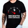 I Need Beer Print T-shirts Summer Fashion Men's Clothing Comfortable Breathable T-shirt Street Casual Fashion Men's Street Wear