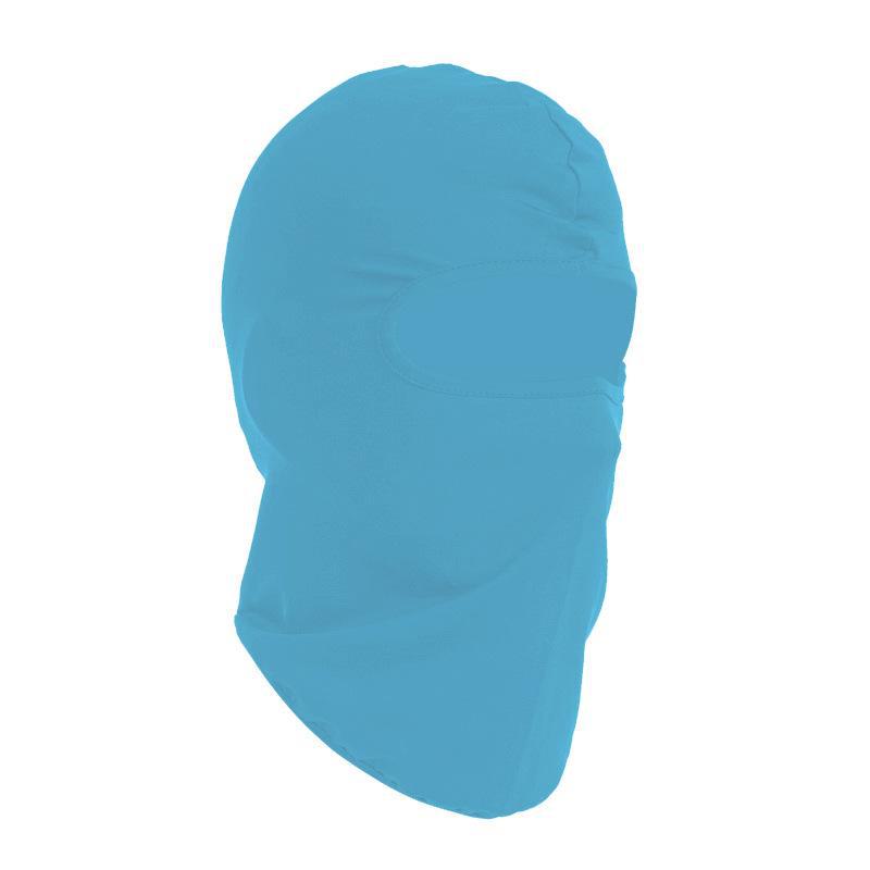 Быстросохнущая велосипедная маска из ледяного шелка: Защита от солнца и дышащий ветрозащитный головной убор для занятий спортом на открытом воздухе и мотоциклизма