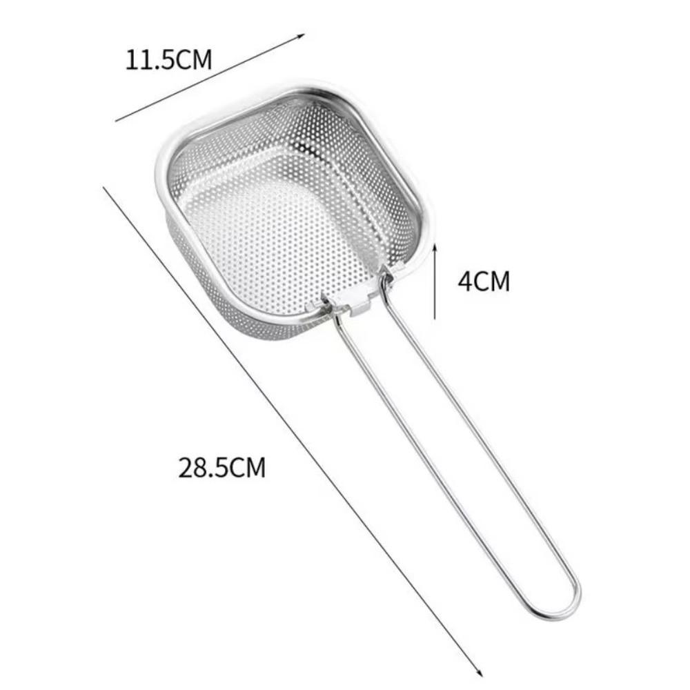 Fine Mesh Pasta Boil Basket Cooking Utensils Hot Pot Colander Frying Filter Basket Kitchen Tool