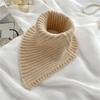 Neck Guard Knit Windproof Warm Scarf Winter Women Elastic False Collar
