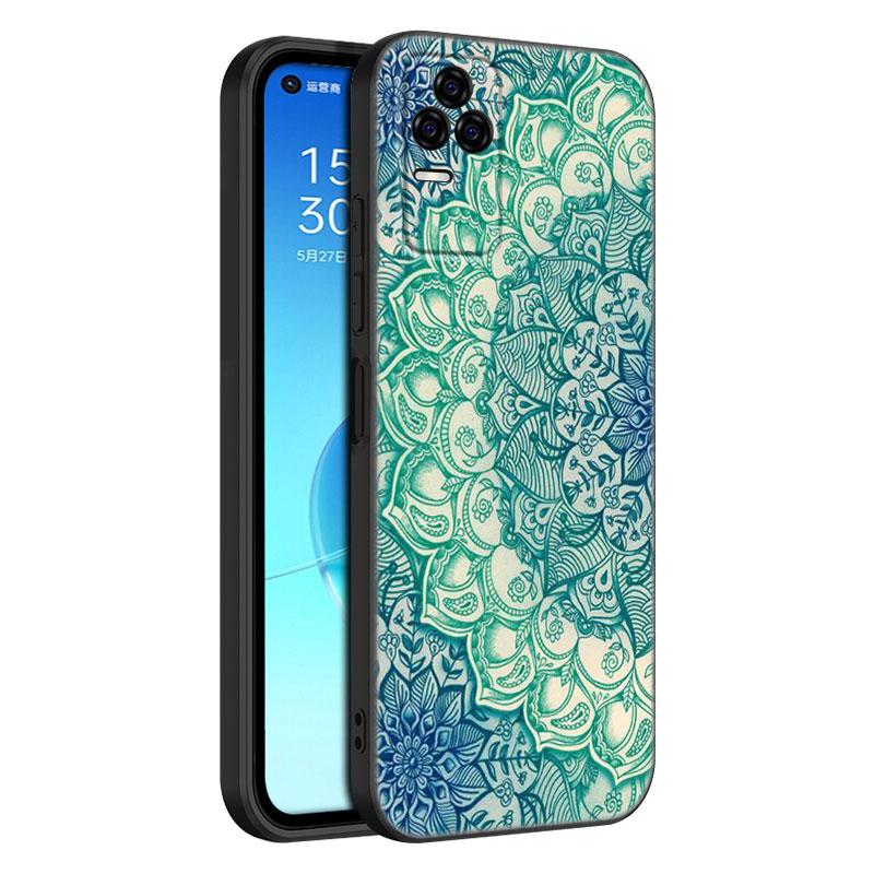 Mandala Chakra Yoga Phone Case For Xiaomi POCO F2 F3 M2 M3 M4 X3 X4 Pro NFC F4 GT 5G F1 X2 C3 C31 C40 M5S Soft TPU Black Cover