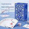 Анти-пик фиолетовые карты для игры в маджонг