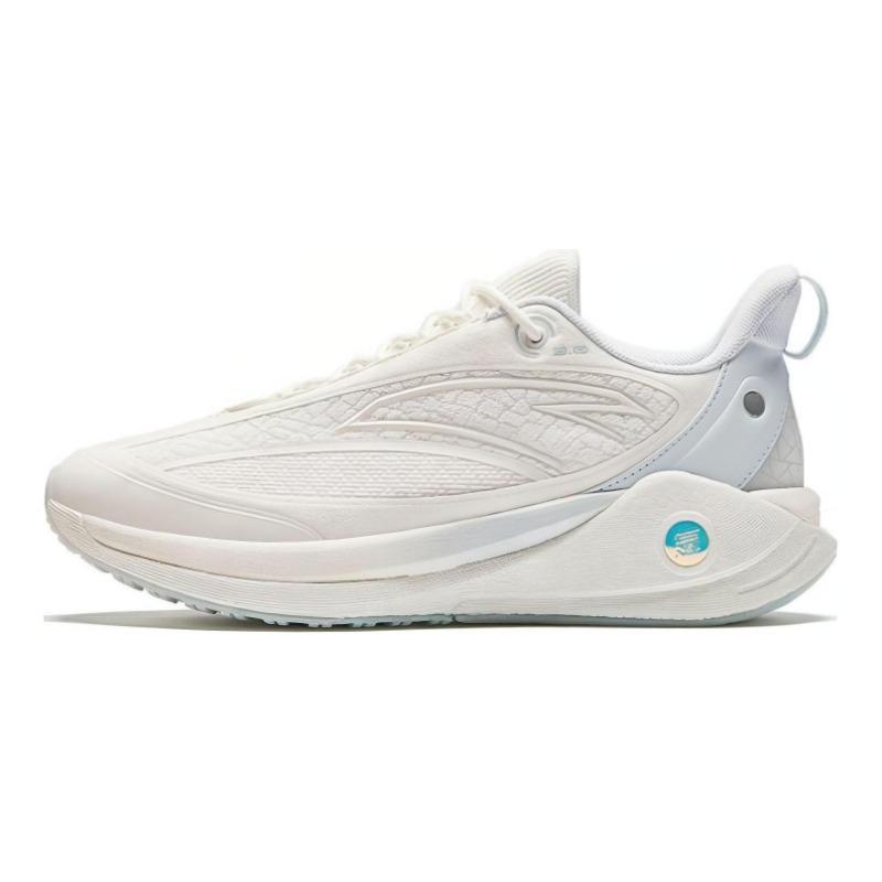 Anta C37 Series C37 3 Ice Cool Bubble Non-Slip Low-Top Running Shoes Women Sneaker White Gray 922345537-2