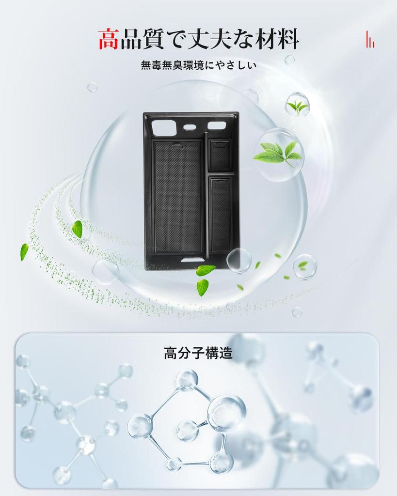 ASZSK New Alphard 40 Series Console Console Box for Toyota Vellfire 40 Series 2023 Console Box with Small Item Storage and Easy Car Storage Car Noise