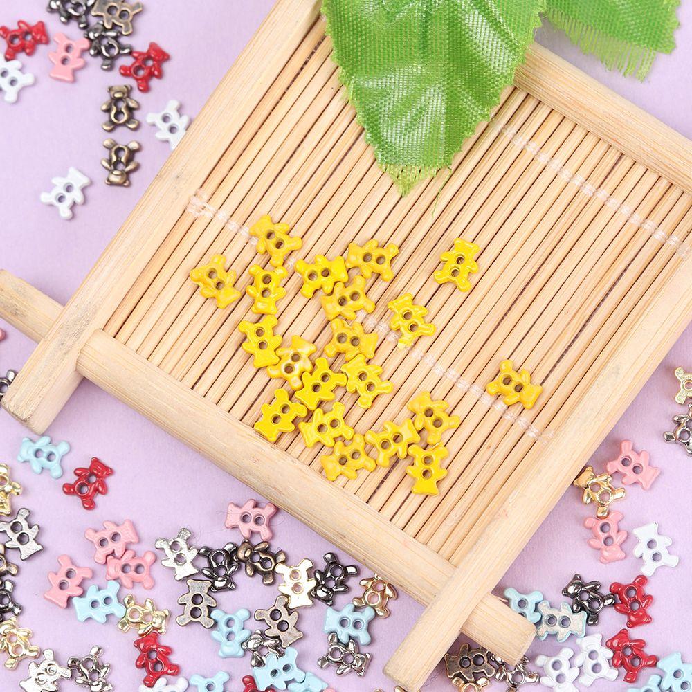 Craft Dollhoues Miniature Clothing Sewing Buckle DIY Doll Clothes Metal Buckles Mini Buttons