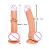 Realistic Wearable Dildo for Women Adult Masturbation Toy with Sliding Skin Testicles Big Penis Anal Vagina Stimulate 18+