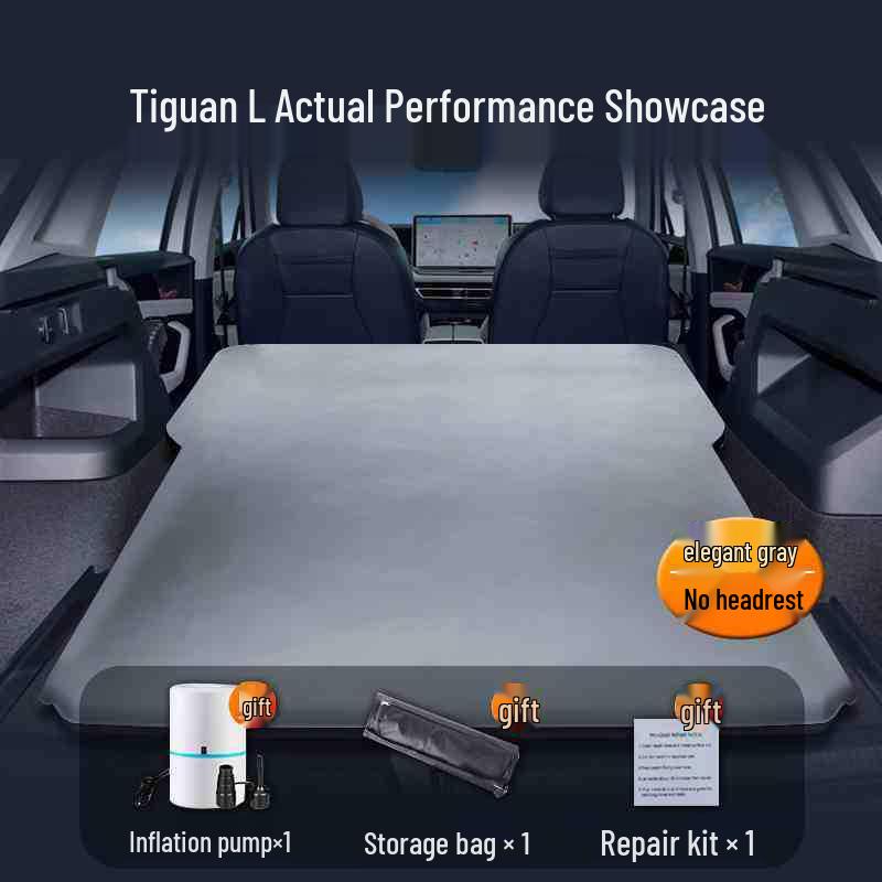 Надувной матрас для сна на заднее сиденье Volkswagen Tiguan L для выравнивания пола багажника