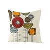 Home Simple Polyester Cushion Cover Cushion Cover Flower Sofa Cushion Cover Cushion