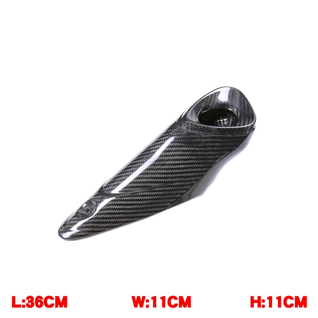 Крышка выхлопной трубы из углеволокна для Yamaha MT09/FZ09 (2013-2016)