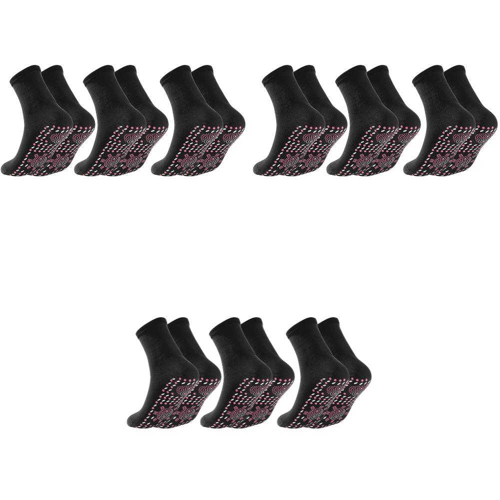 3 пары/комплект Унисекс Зимние Теплые Самонагревающиеся Оздоровительные Носки Облегчение Боли Уличные Термоноски Мужские/Женские Для Улицы