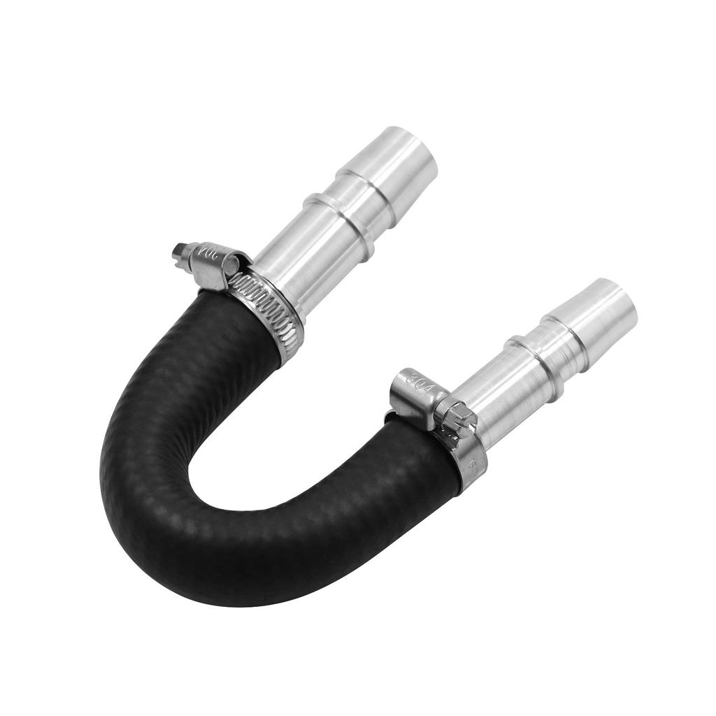626-001 Upgrade Aluminum Engine Heater Core Bypass Kit with 5/8" 3/4" Hose Compatible with Most Common Heater Hoses