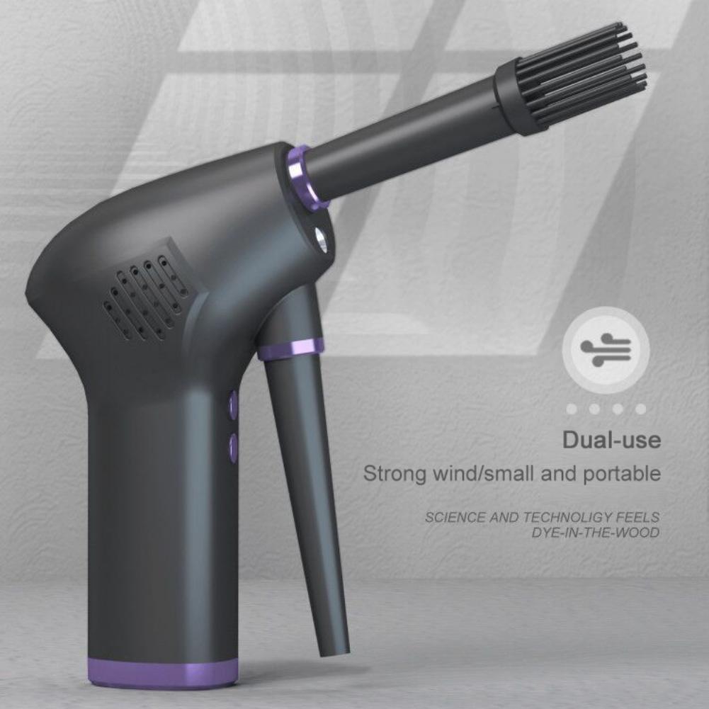 Air Duster, электрический беспроводной очиститель клавиатуры Air Duster с аккумулятором 15 000 мАч для компьютеров, улучшенная скорость 36 000 об/мин, порт TYPE-C мощностью 10 Вт, чистящий гель