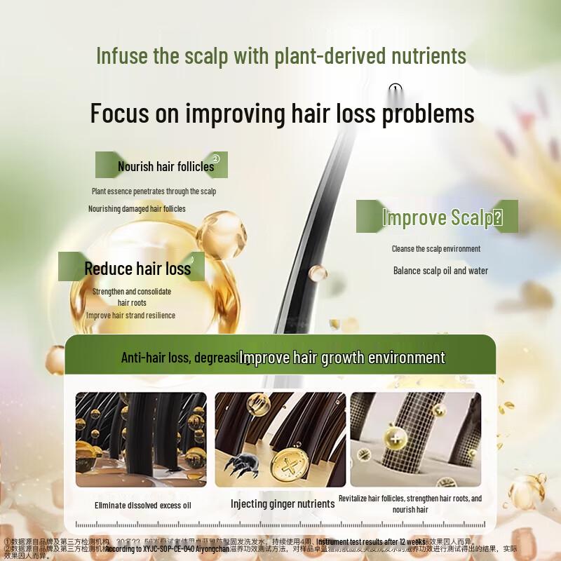 Zhuo Lan Ya Ginger Anti-Hair Loss Shampoo