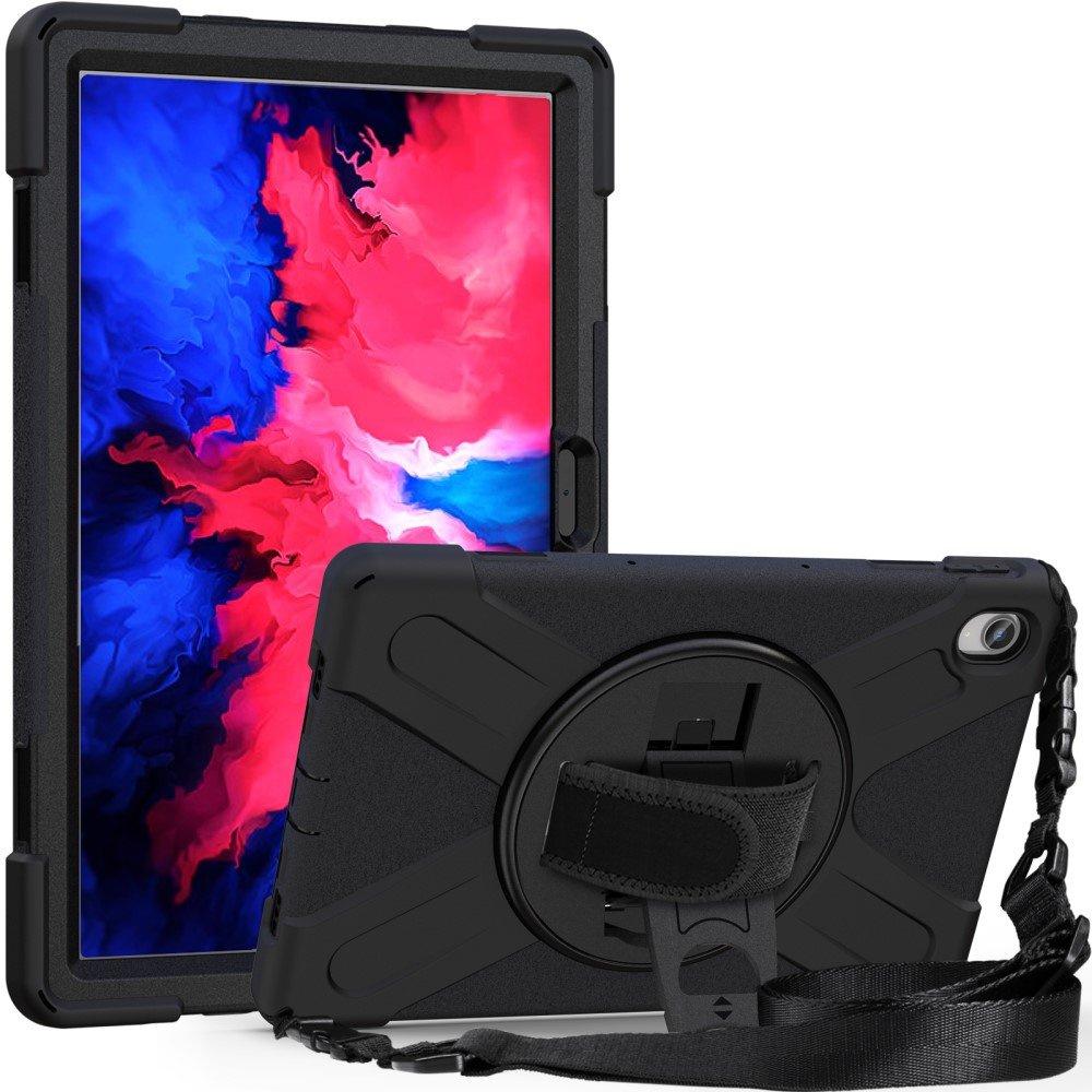 Case for Lenovo Tab P11 TB-J606F / Tab P11 5G, Armored Protective, Black