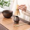 4 Pieces Matcha Bowl Bamboo Whisk and Holder Tea for Lovers Ceremony Tools