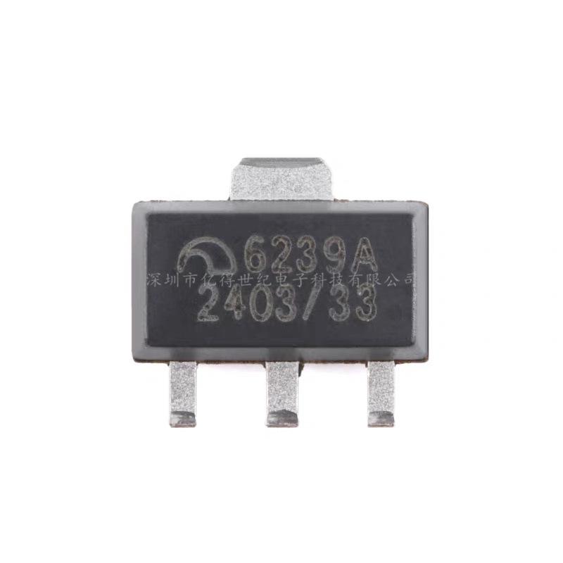 ME6239A33PG SOT-89-3: 3.3V, 250mA, 1.5µA Low-Power Linear Regulator