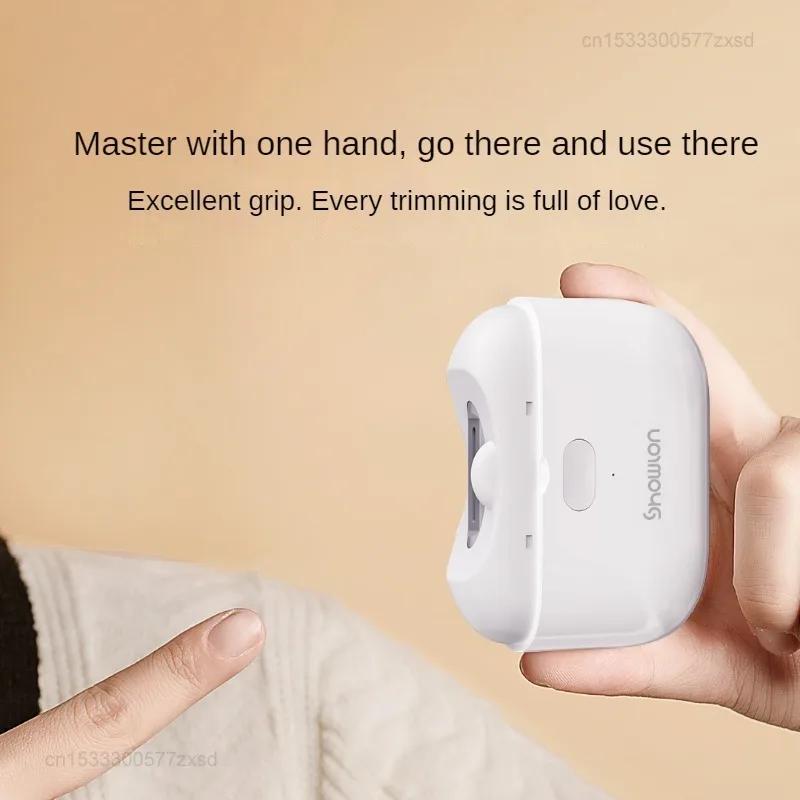 Xiaomi Xiaolang Мини Электрические Кусачки Для Ногтей Многофункциональный Шлифовальный Станок Полировка Автоматические Перезаряжаемые Кусачки Для Ногтей Маникюр