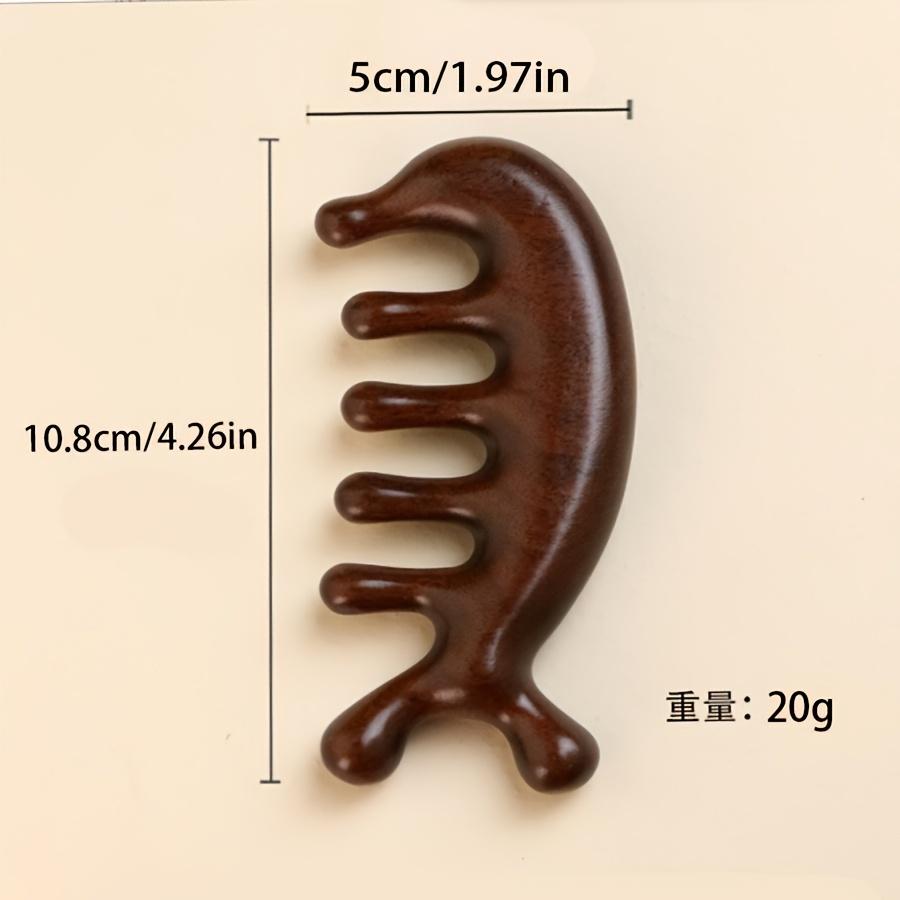 Массажная расческа, Маленькая расческа для меридианного массажа в форме дельфина, Расческа для массажа головы, Расческа Гуа Ша, Расческа с широкими зубьями, Нежный массажер для кожи головы, Инструменты для расслабляющего массажа