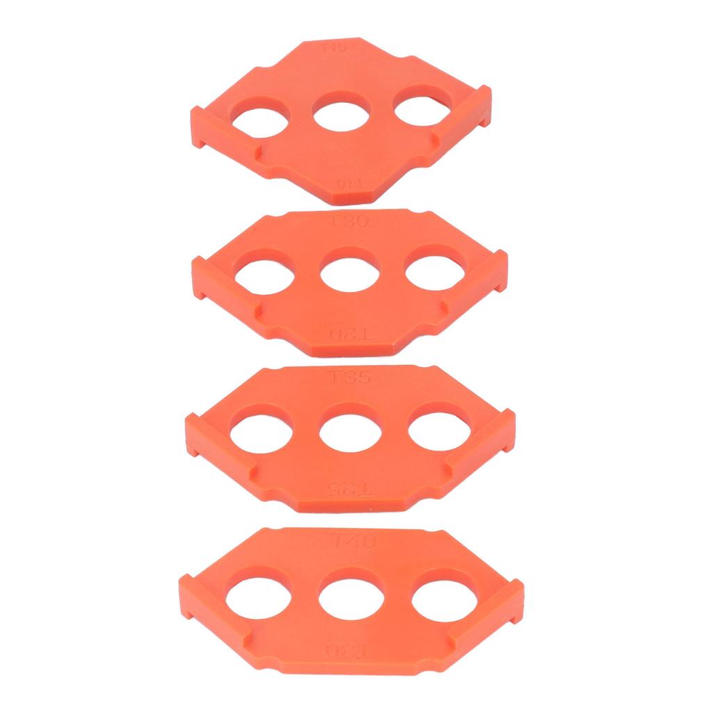 Набор из 4 шаблонов для фрезерования радиусов, шаблоны для фрезера для закругления углов, радиусная фреза для деревообработки, кромочный фрезер